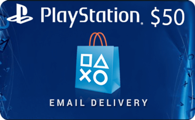 تصویر از کارت هدیه پلی استیشن 50 دلاری